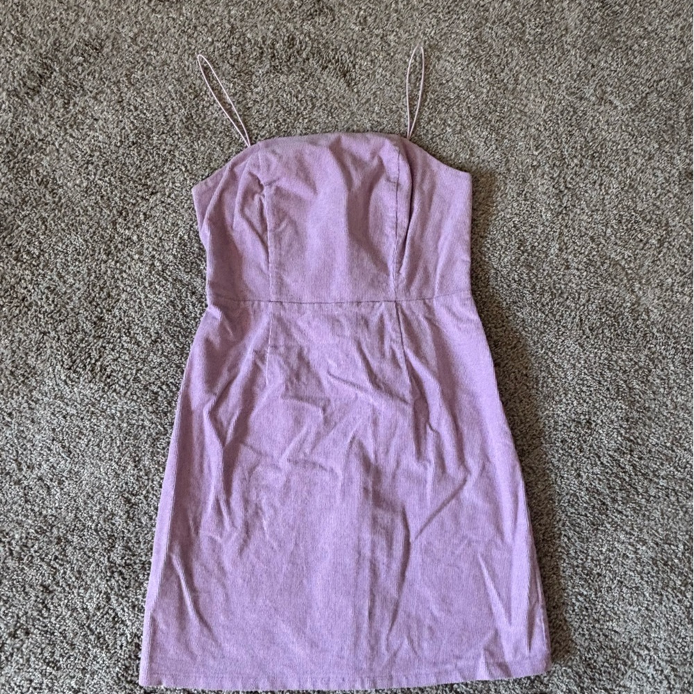 Urban Outfitters Lilac Corduroy Dress